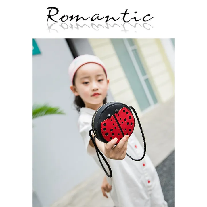NAMUNY%202X%20Ladybug%20Cute%20Children's%20Shoulder%20Bag%20Personality%20Wild%20Purse%20Mini%20Accessories%20Bag%20-%20Image%207