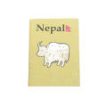 Yellow/Golden Yak Craft Lokta Paper Diary. 