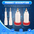 NAMUNY 2 Pairs of 4 mm Banana Jack 10Kv -30Kv High Voltage Connector Plug and Socket Power Supply Test Instrument. 