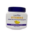 SADOER Vitamin E And Primrose Oil Moisturizing Cream 300g By Zedoary Cosmetics. 