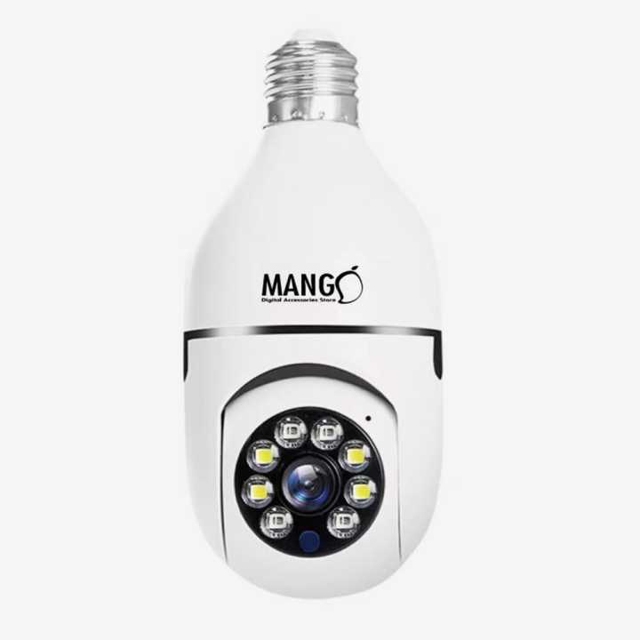 Wi-Fi Panorama CCTV Bulb Camera