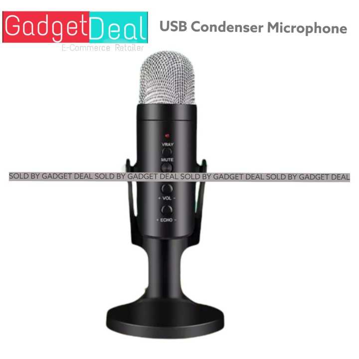 USB Condenser Microphone for PC/Micro/ Mac/Android with Noise ...