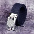Spin Buckle Cotton Belt for Men. 