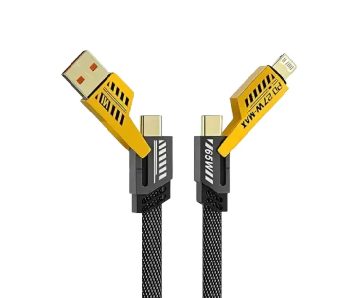 4-in-1 Fast Charging Cable — Power in Every Connection | Daraz.com.np