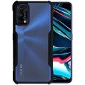 For Realme X7 Pro 5G Back Case - Clear PC Back Airbag Transparent Phone Cover. 