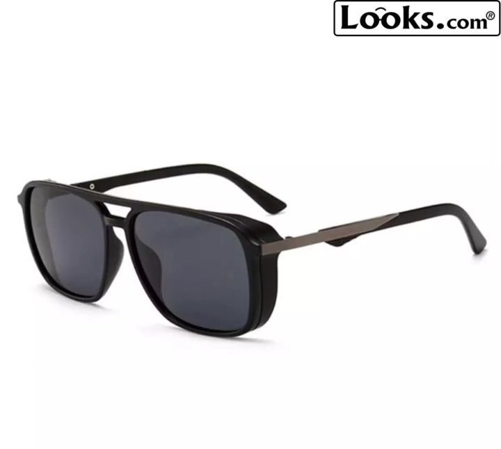 Flat%20Top%20(18009)%20Matte%20Black%20Uv%20Trendy%20%20Fashion%20Sun%20Glasses%20for%20men%20-%20Image%204