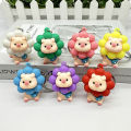 Smiling Face Sunflower Pig Key Chain Couple Car Key Pendant Cartoon Bag Pendant Maoxiu. 