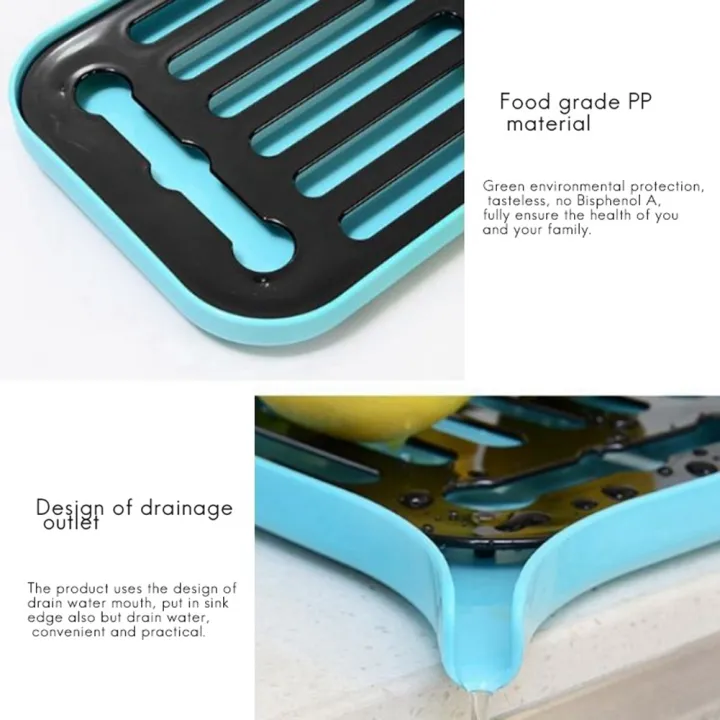 Kqueebee%20Plastic%20Dish%20Drainer%20Dryer%20Tray%20Large%20Sink%20Drying%20Rack%20Worktop%20Drain%20Rack%20Kitchen%20Water%20Filter%20Tray-White%20-%20Image%205