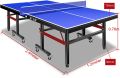 Out Door Fibre Material  Wheeled Foldable Table tennis Board By Mitrata. 