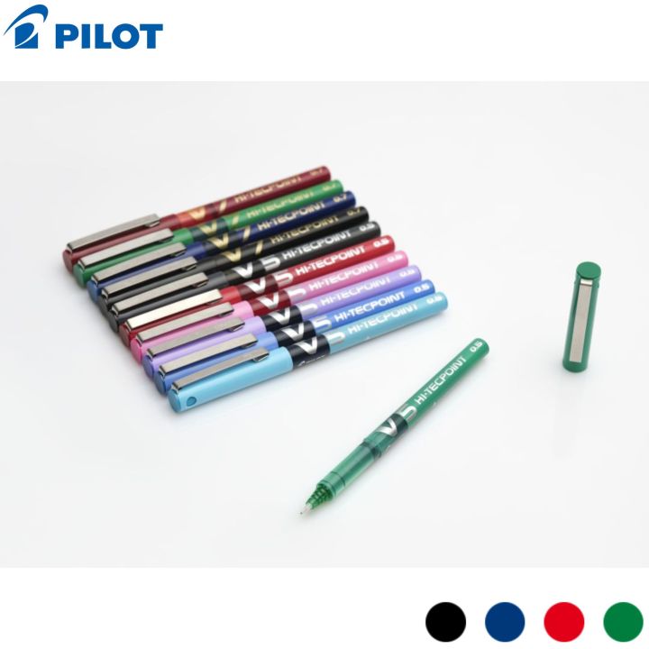 Pilot%20Hi%20Tecpoint%20BX%20V5%20Extra%20Fine%20Point%200.5%20Pure%20Liquid%20Ink%20Roller%20Ball%20Pen%20(Set%20of%2012%20Colors)%20-%20Image%204