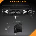 6-inch LED light strip for multiple vehicle uses. 