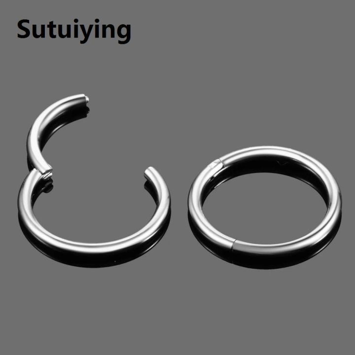 Sutuiying%201PC%20Titanium%2020G%20Hinged%20Segment%20Nose%20Septum%20Rings%20Body%20Clips%20Hoop%20For%20Women%20Men%20Cartilage%20Helix%20Lip%20Eyebrow%20Piercings%20Jewelry%20-%20Image%204