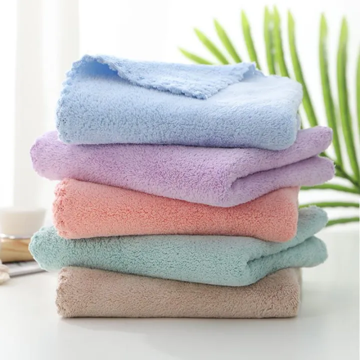 5Pieces%20Set%20Coral%20Velvet%20Super%20Soft%20Face%20Hand%20Towel%20(35cmx75cm)%20%7C%20Super%20Absorbent%20Soft%20Face/Hand%20Towel%20-%20Set%20Of%205%20-%20Image%205