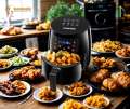 Pointer Digital Air Fryer (Model: PIA 6005) – 4.5L Capacity with Non-Stick Frying Pan & Multi-Functional Digital Touch Menus. 