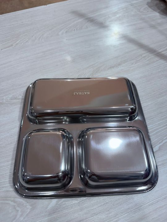 Stainless%20Steel%20Baby%20Khande%20Thal%208''%20(square)%20-%20Image%202