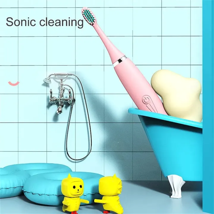 New%20style%20%E3%80%90Top%20Picks%E3%80%91Sonic%20Electric%20Toothbrush%20Children's%20Clean%20Timer%20Cartoon%20Kids%20With%20Replacement%20Head%20Ultrasonic%20IPX6%20Waterproof%20Rechargeable%20-%20Image%204