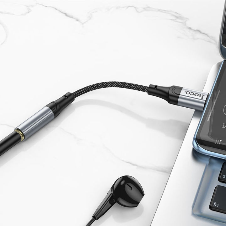 HOCO%20Adapter%20Type-C%20to%203.5mm%20%E2%80%9CLS36%20Fresh%E2%80%9D%20Audio%20Converter%20-%20Image%203