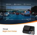 70mai A810 True 4K Dual Channel Car Dash Camera, GPS Logger,  ADAS, 150° Wide Angle, 7G Lens, 3D-DNR, AI Parking Monitoring (Front + Back Cam). 