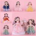 Chinese Ancient Style Doll Multiple Colors Ancient Dress Bjd Doll Hanfu Princess Little Princess 17cm Ancient Girl Doll Plastic Chinese Costume 17cm Hanfu Princess Dolls Girl Toys. 