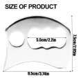 Stainless Steel Gua Sha Scraping IASTM Tool for Back, Legs, Arms Scraper, Anti-cellulite, Muscle Massage Relaxation. 