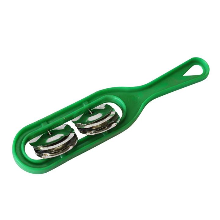 Green Tambourine (8" X 2")