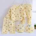 Newborn Baby Clothes Set Infant Cotton Summer Spring Fall Suit Outfit Baby And Kids Clothing Set 0-6M. 