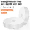 Human Induction Lamp Intelligent Led Induction Light Corridor Home Wireless Bedroom Bedside Lamp Charging Aisle Wardrobe Night Light Anti Theft Automatic Sensor Light. 