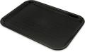 Set of 2 Big Size Melamine Serving Trays / Tray Platter Rectangular Shape 11x14 Inches Set of 2 (Black & White). 