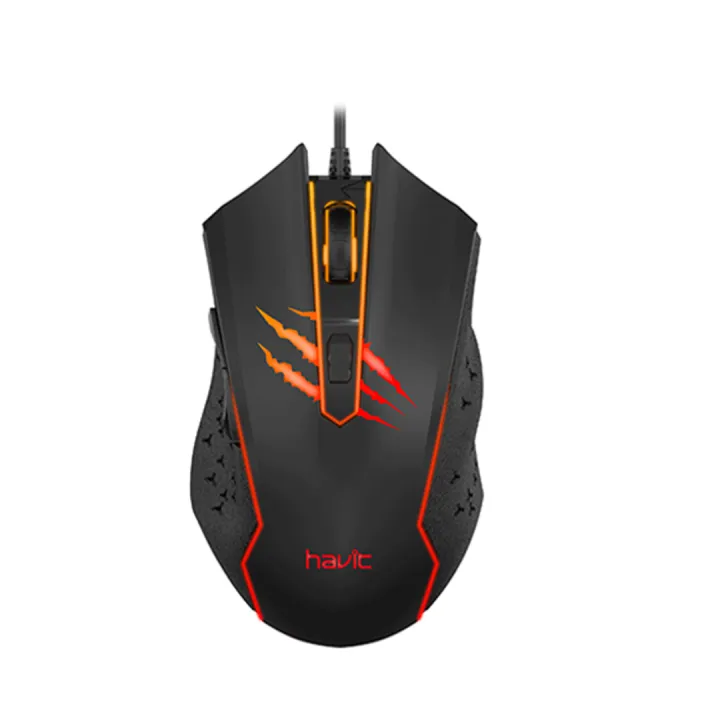 Havit%20Gaming%20Mouse%20MS1027%20Rgb%20Lighting%20Ergonomic%20Design%20Usb%20Wired%20Gaming%20Mouse%20Black%20-%20Image%203