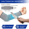 2 Pairs Cut Resistant Sleeves Thin Arm Protectors Arm Guard for Thin Skin and Bruising Arm Sleeves 40cm. 