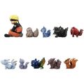 Naruto 11 Pieces Childhood Naruto Kyuubi Action Figures. 