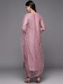 Women's Cotton Blend Kurta Set with Pant and Dupatta. 