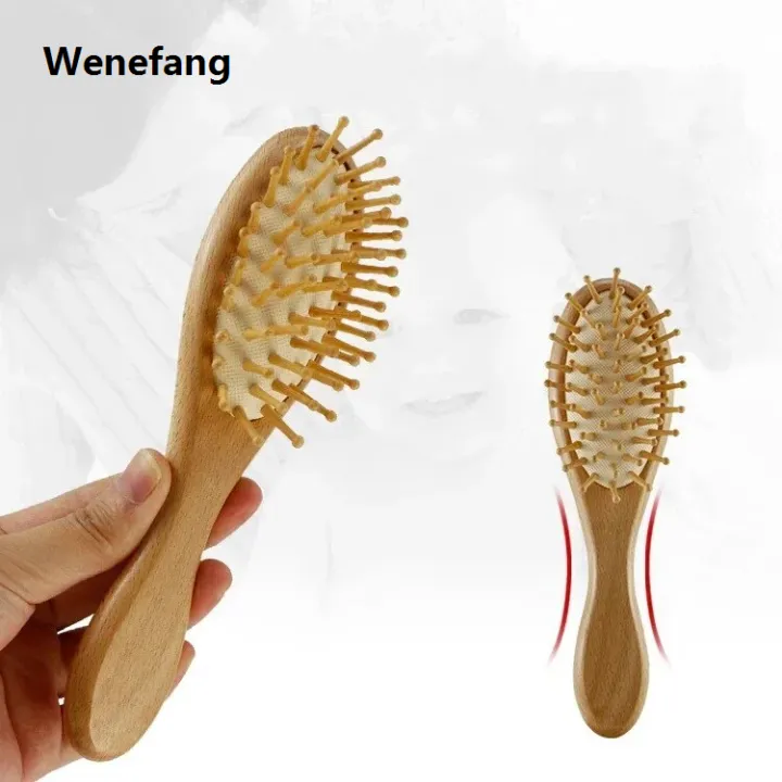 Wenefang%20Newborn%20Baby%20Wooden%20Brush%20Baby%20Natural%20Wool%20Comb%20Newborn%20Hair%20Brush%20Infant%20Head%20Birth/Christening/Birthday%20Baby%20Shower%20Gift%20-%20Image%203