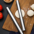 Stainless Steel Rolling Pin Kitchen Utensils Dough Roller Bake Pizza Noodles Cookie Dumplings Making Non-stick Baking Tool Jessica. 