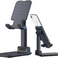 Universal Desk Phone/Tablet Holder | PVC Material Sturdy Universal Phone Holder. 