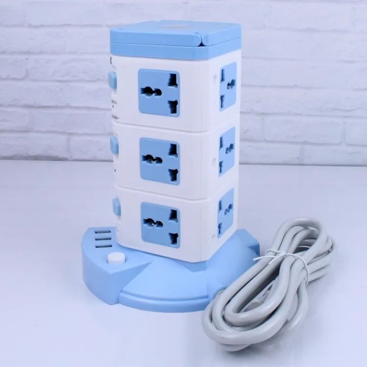 3 USB Identify Automaticly 12 Power Socket l Universal Vertical Multi ...
