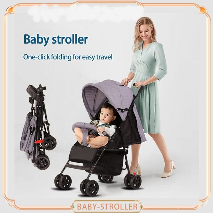 Stroller%20Foldable%20Portable%20Stroller%20Push%20Chair%20Baby%20Travel%20Trolley%20Baby%20-%20Image%202