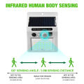 Solar Sound And Light Alarm Lamp BK-666. 