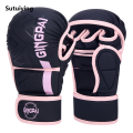 Sutuiying Professional MMA Boxing Gloves Half Finger Sandbag Karate Muay 2025 New Thai Training Gloves Men Women Thickened Boxing Equipment. 