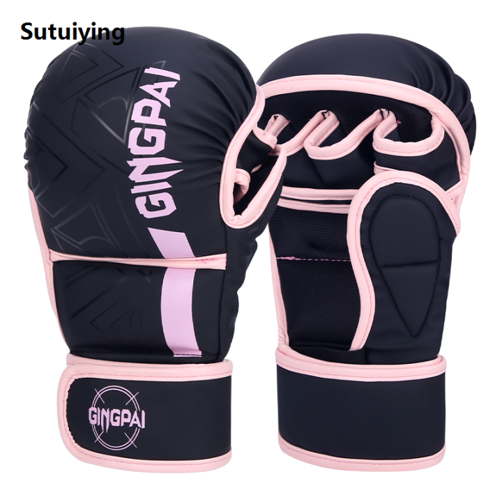 Sutuiying%20Professional%20MMA%20Boxing%20Gloves%20Half%20Finger%20Sandbag%20Karate%20Muay%202025%20New%20Thai%20Training%20Gloves%20Men%20Women%20Thickened%20Boxing%20Equipment%20-%20Image%208