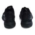Unisex Black Color Zoom Structure Reflective Sneakers. 