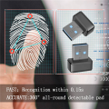 fasdaga 2X USB Fingerprint Key Reader U2F Biometric Fingerprint Scanner Anti-Spoofing Biometric Mini Security Key Dongle. 