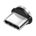 Sptrry6PC Round Magnetic Cable Plug 8 Pin Type-C Plugs Fast Charging Phone Magnet Charger Plug. 