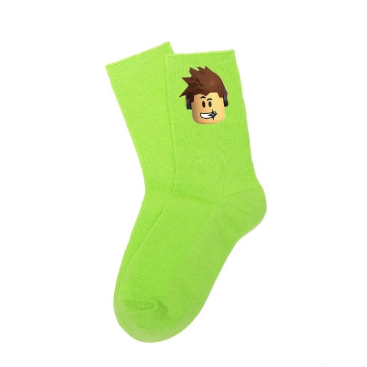 Game%20Roblox%20Socks%20New%20Peripheral%20Socks%20Men%20and%20Women%20Autumn%20and%20Winter%20Candy-colored%20Mid-tube%20Stockings%20Children's%20Toys%20Gifts%20-%20Image%202
