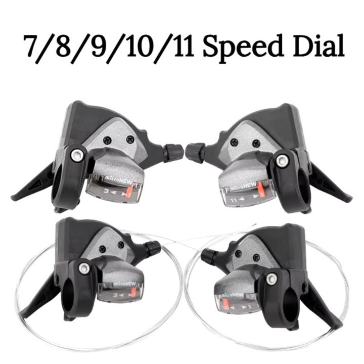 Durable%207/8/9/10/11Speed%20Mountain%20Bike%20Shifter%20Left%20Right%20Thumb%20Universal%20Bicycle%20Levers%20Shifter%20Gear%20Shifter%20Road%20Bike%20-%20Image%206