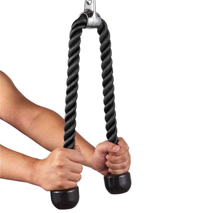 TWEXQNY%202X%20Tricep%20Pull%20Down%20Rope%2036%20Inches%20with%20Snap%20Hook,%20Fitness%20Attachment%20Cable%20Machine%20Pulldown%20Rope%20for%20Home%20Gym%20-%20Image%206