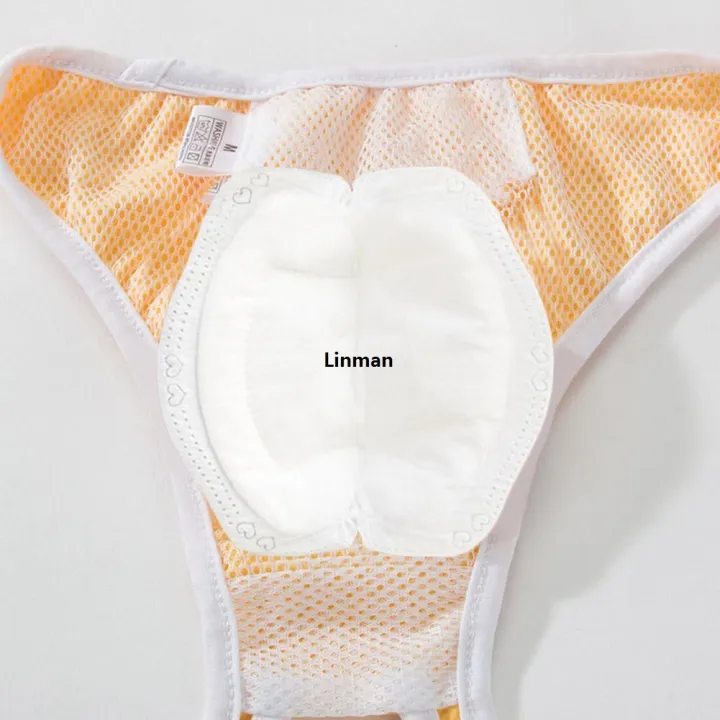 Linman%20100pcs%20Dog%20Diaper%20Pad%20Diapers%20for%20Female%20Dog%20Shorts%20Panties%20DisNew%20style%20posable%20Dog%20Diaper%20Liners%20Booster%20Pads%20Doggie%20Physiological%20Pant%20-%20Image%204