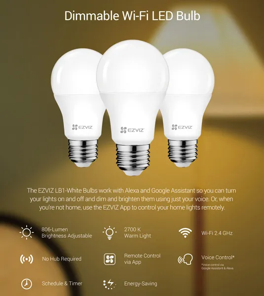Ezviz%20LB1%20%E2%80%93%20White%20WI-FI%20Led%20Bulb%20-%20Image%203
