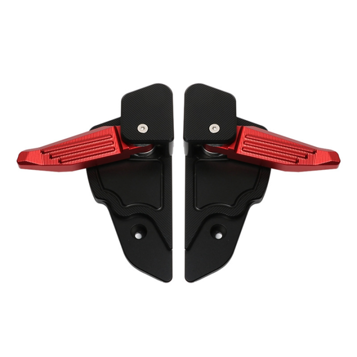 Kqueebee%20Motorcycle%20Automatic%20Extension%20&%20Fold%20Rear%20Foot%20Pedal%20Foldable%20for%20Primavera150%20Sprint%20150%20Black+Red%20-%20Image%205