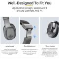 QYS-9980 Wireless Bluetooth Headset with Microphone Calls, Over Ear Headphones, Supports External Speaker Stereo High Fidelity Bass Travel/Work Laptop Computer. 